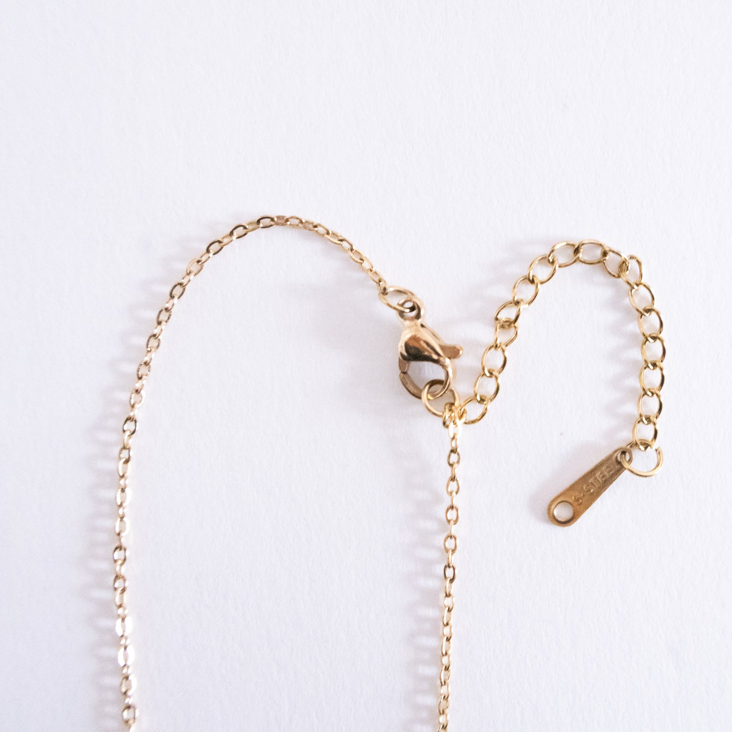 Green Marble Oval Pendant Necklace