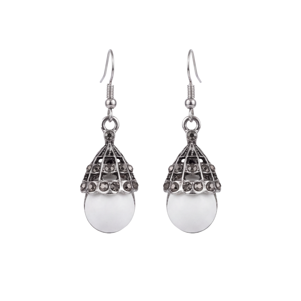 Lanterna Sea Foam Drop Earrings