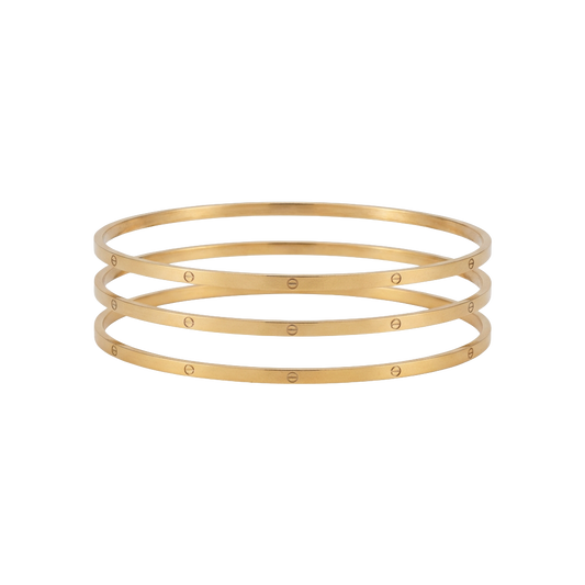 Gold-Tone Bangle Set (3-Pack)