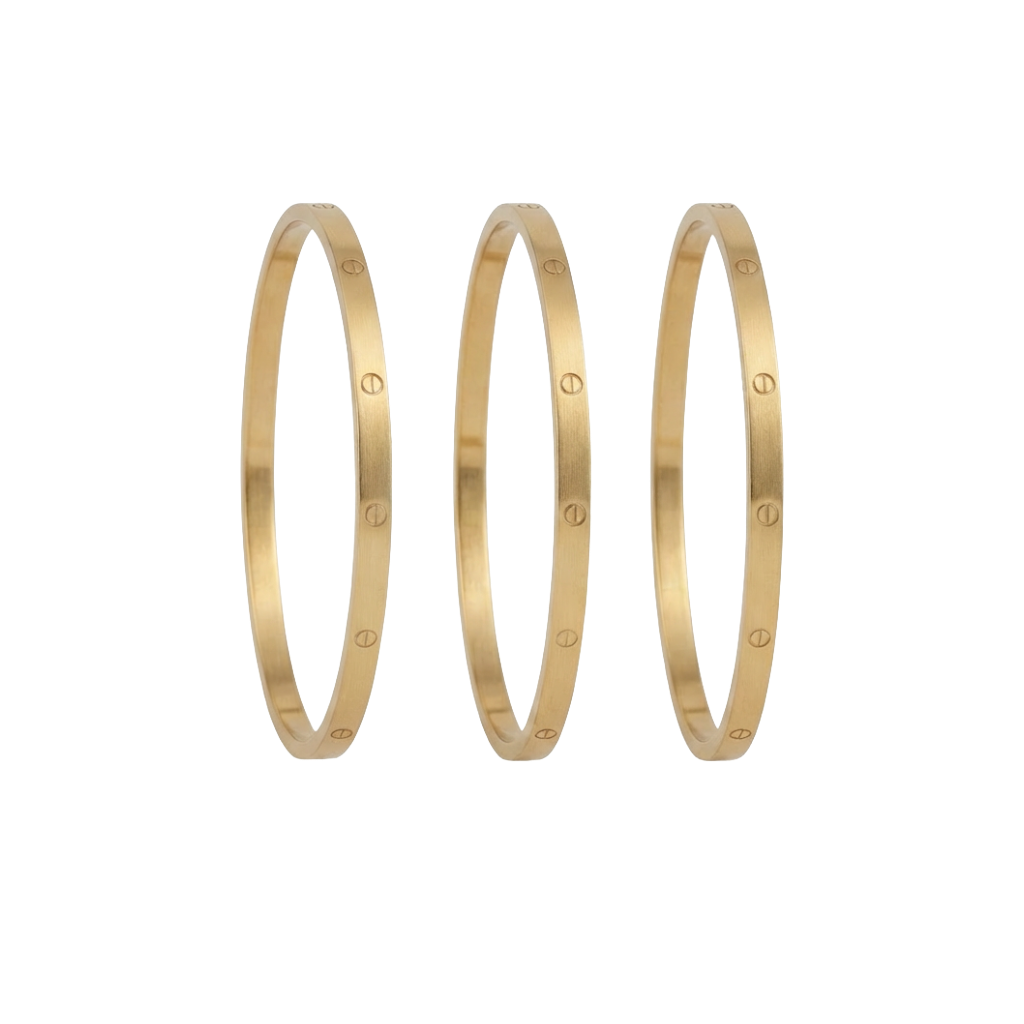 Gold-Tone Bangle Set (3-Pack)