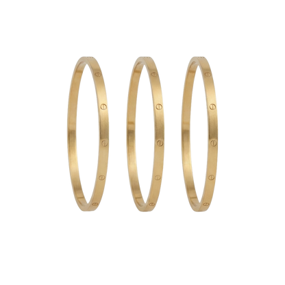 Gold-Tone Bangle Set (3-Pack)