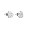 Vira Heart Stud Earrings