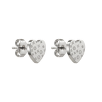 Vira Heart Stud Earrings