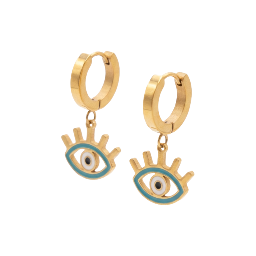 Eye Charm Earrings
