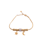 Moon and Star Charms Bracelet