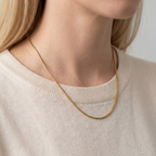 Solenne Snake Chain Necklace