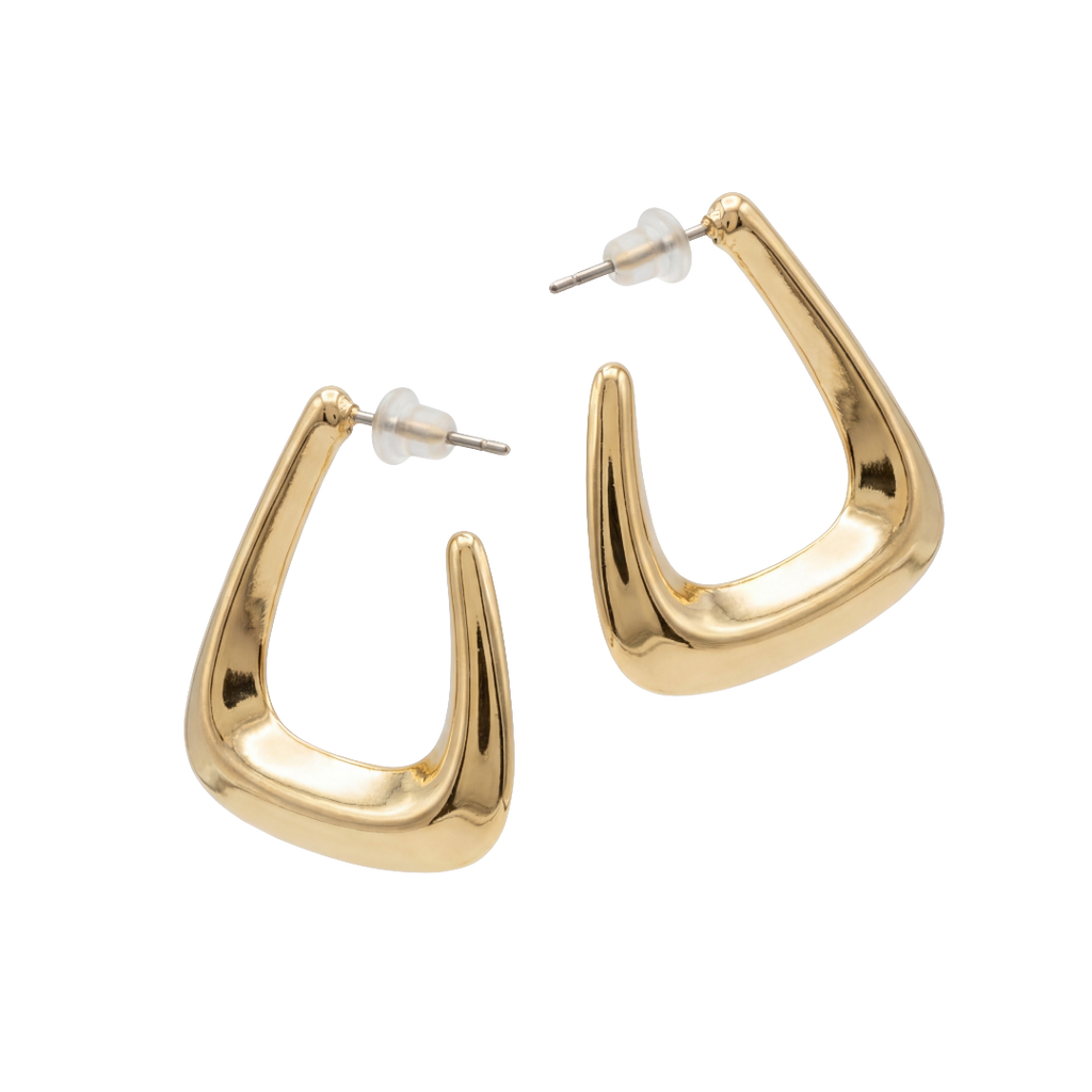Bold Arc Chunky Earrings