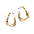 Bold Arc Chunky Earrings