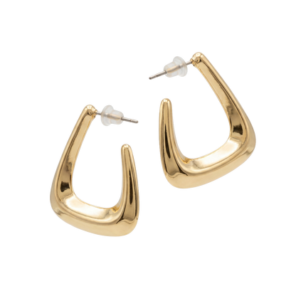 Bold Arc Chunky Earrings