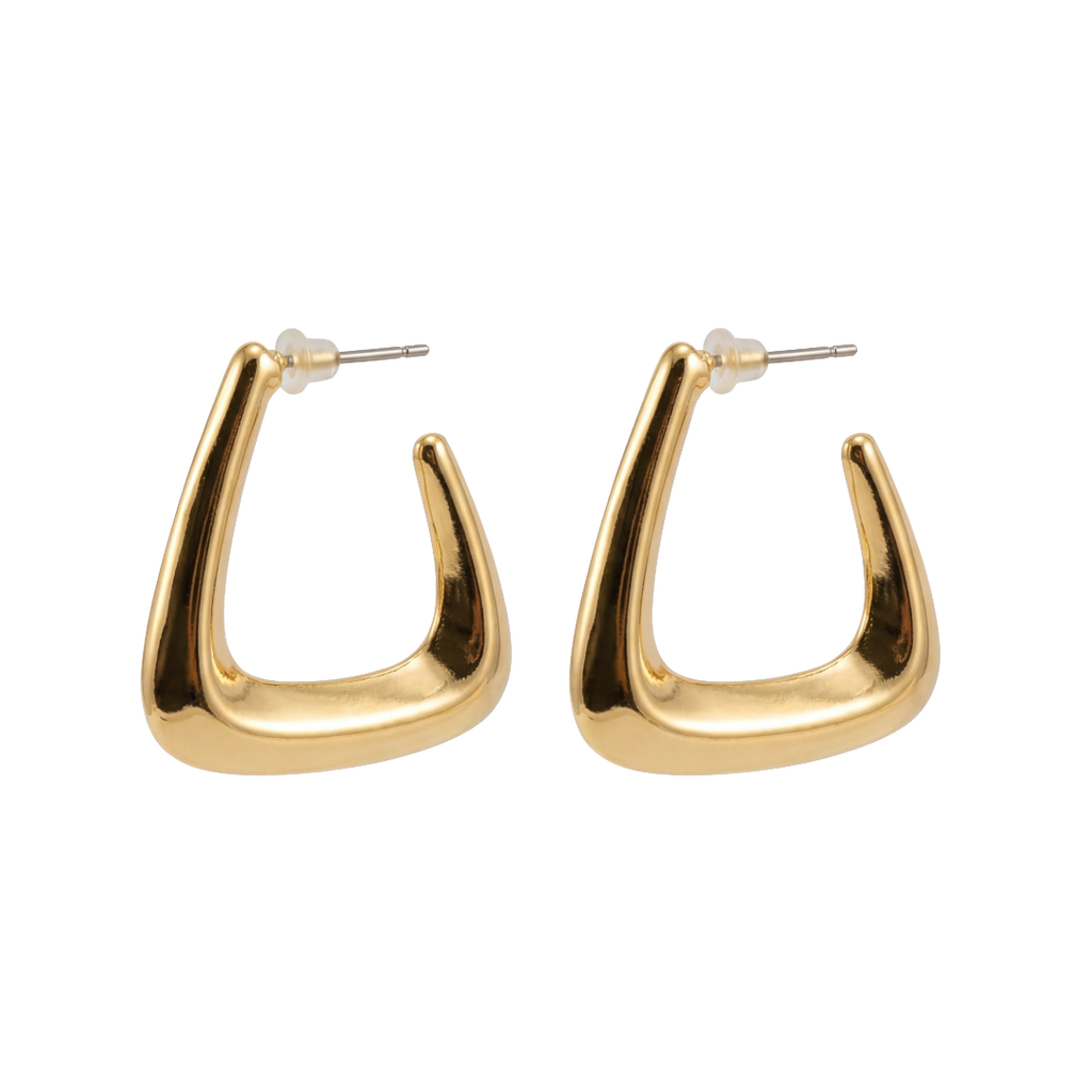 Bold Arc Chunky Earrings