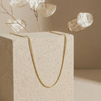 Solenne Snake Chain Necklace