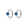 Nazaré Evil Eye Hoop Earrings