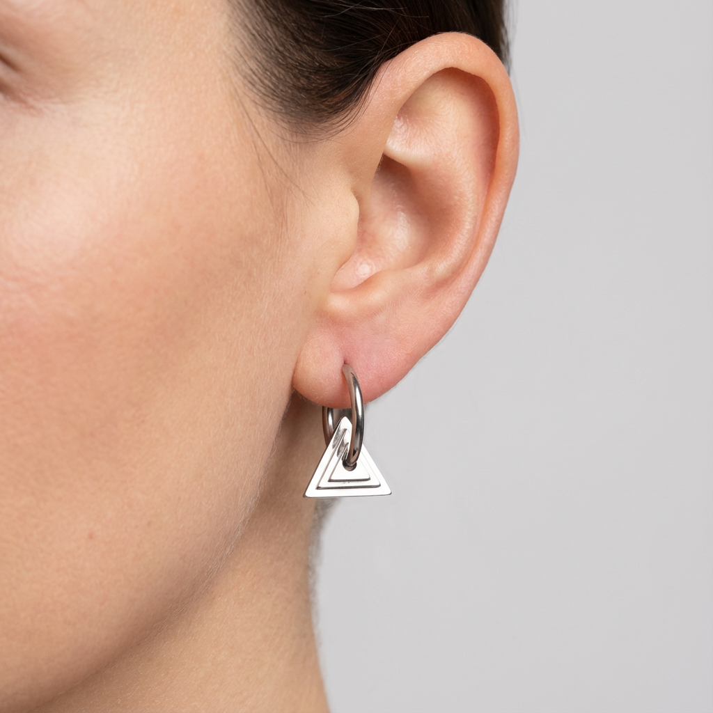 Triangular Earrings