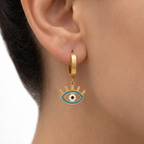 Eye Charm Earrings