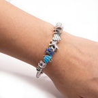 Stainless Steel Aureon Charm Cable Bracelet