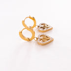 Monogram Heartbeat Earrings