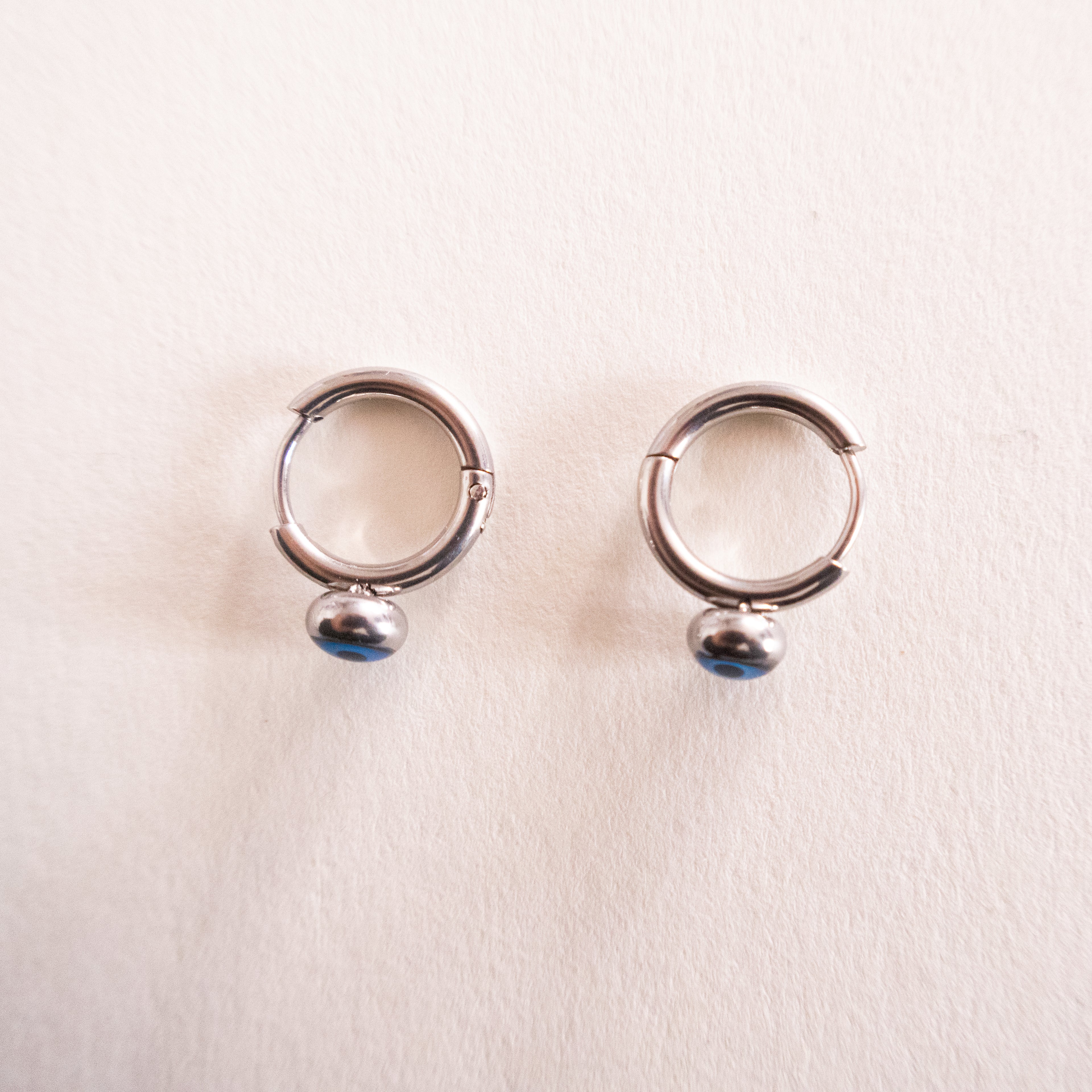 Nazaré Evil Eye Hoop Earrings