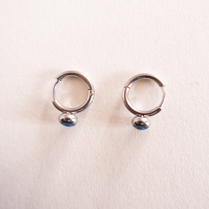 Nazaré Evil Eye Hoop Earrings