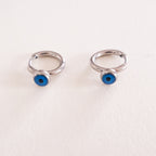 Nazaré Evil Eye Hoop Earrings