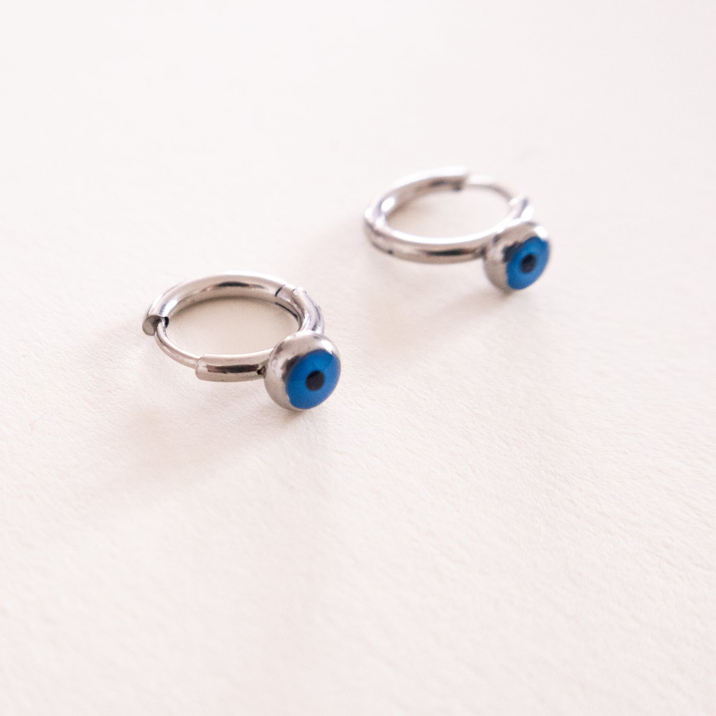 Nazaré Evil Eye Hoop Earrings