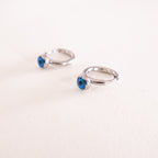 Nazaré Evil Eye Hoop Earrings