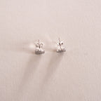 Vira Heart Stud Earrings