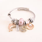 Stainless Steel Rosella Ocean Charm Bracelet