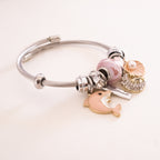 Stainless Steel Rosella Ocean Charm Bracelet