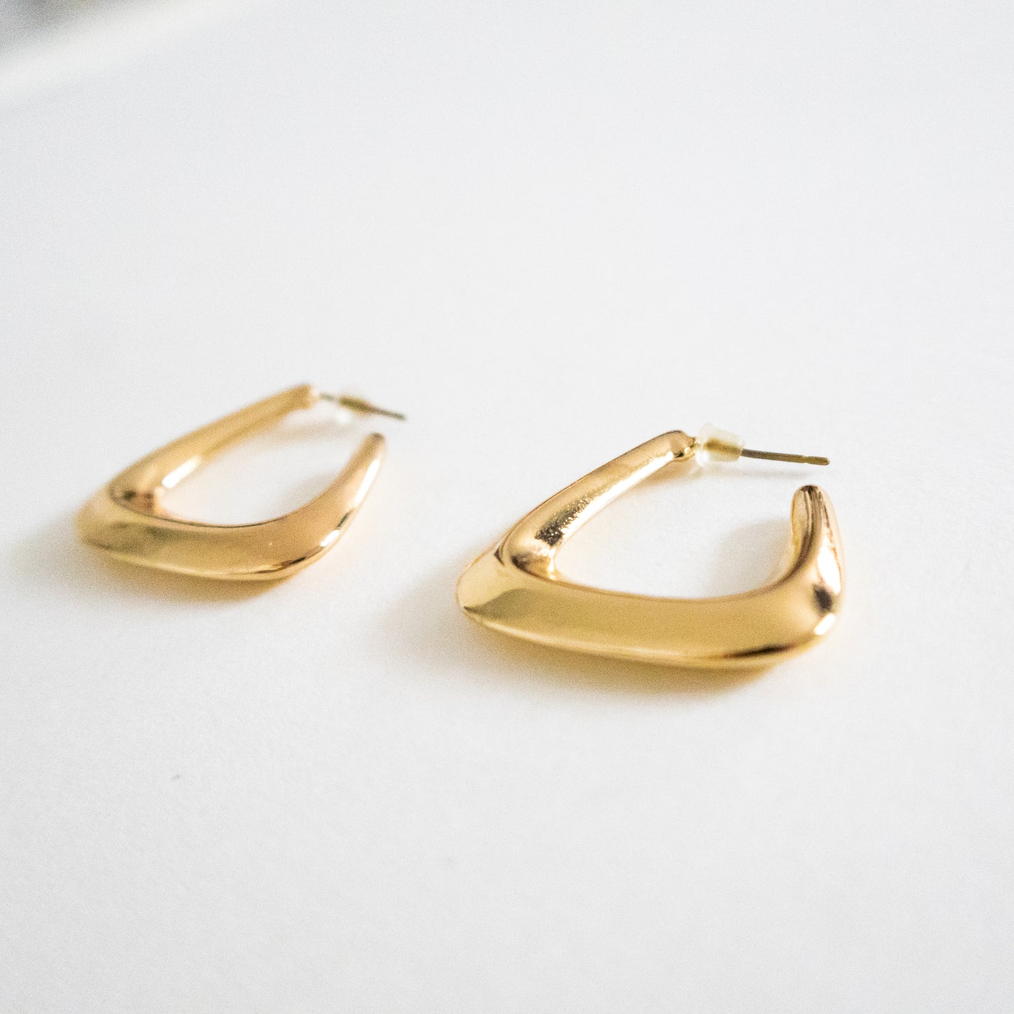 Bold Arc Chunky Earrings