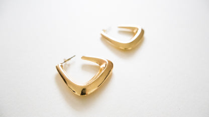 Bold Arc Chunky Earrings