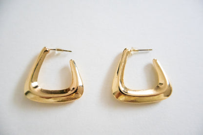 Bold Arc Chunky Earrings