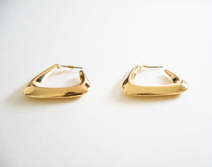 Bold Arc Chunky Earrings
