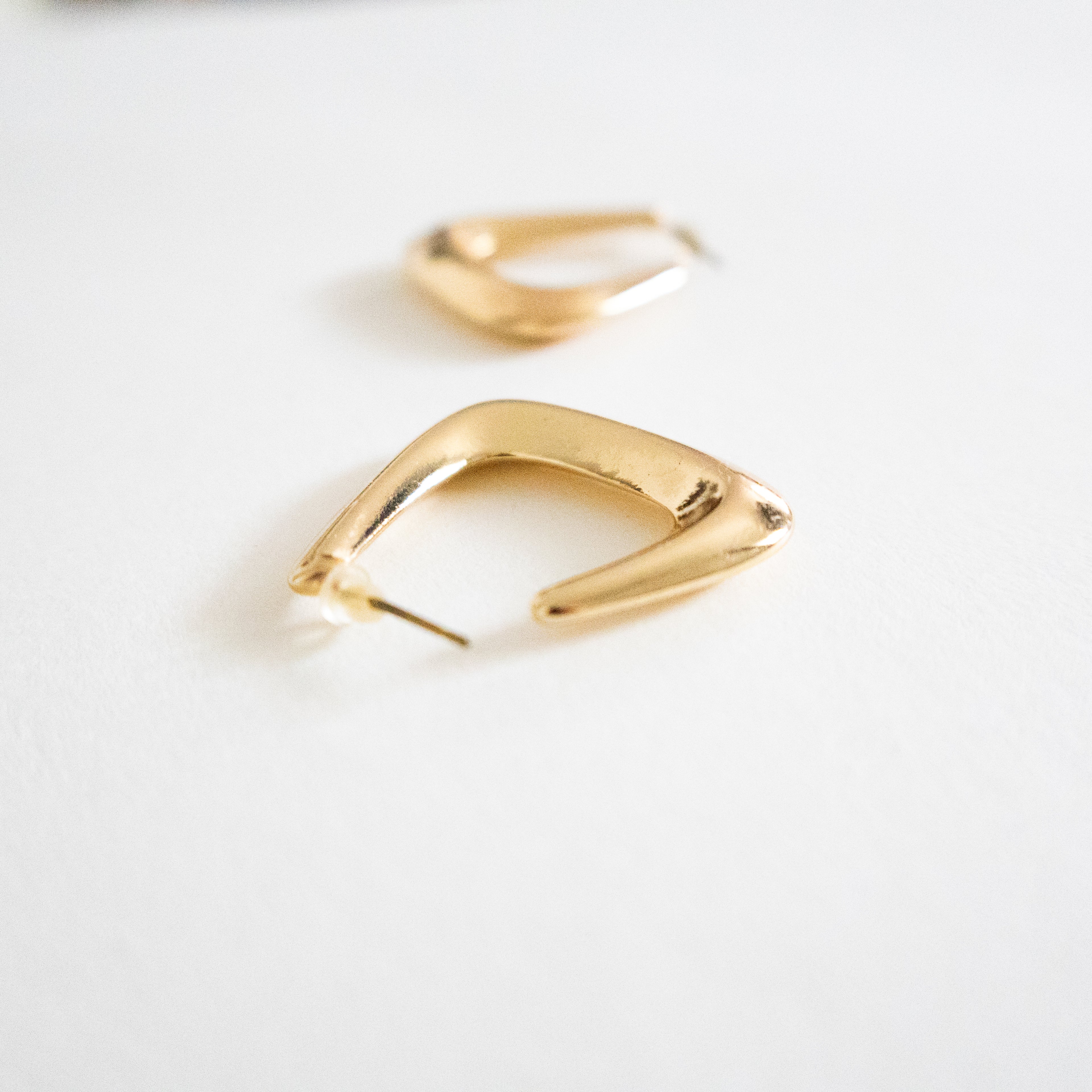 Bold Arc Chunky Earrings