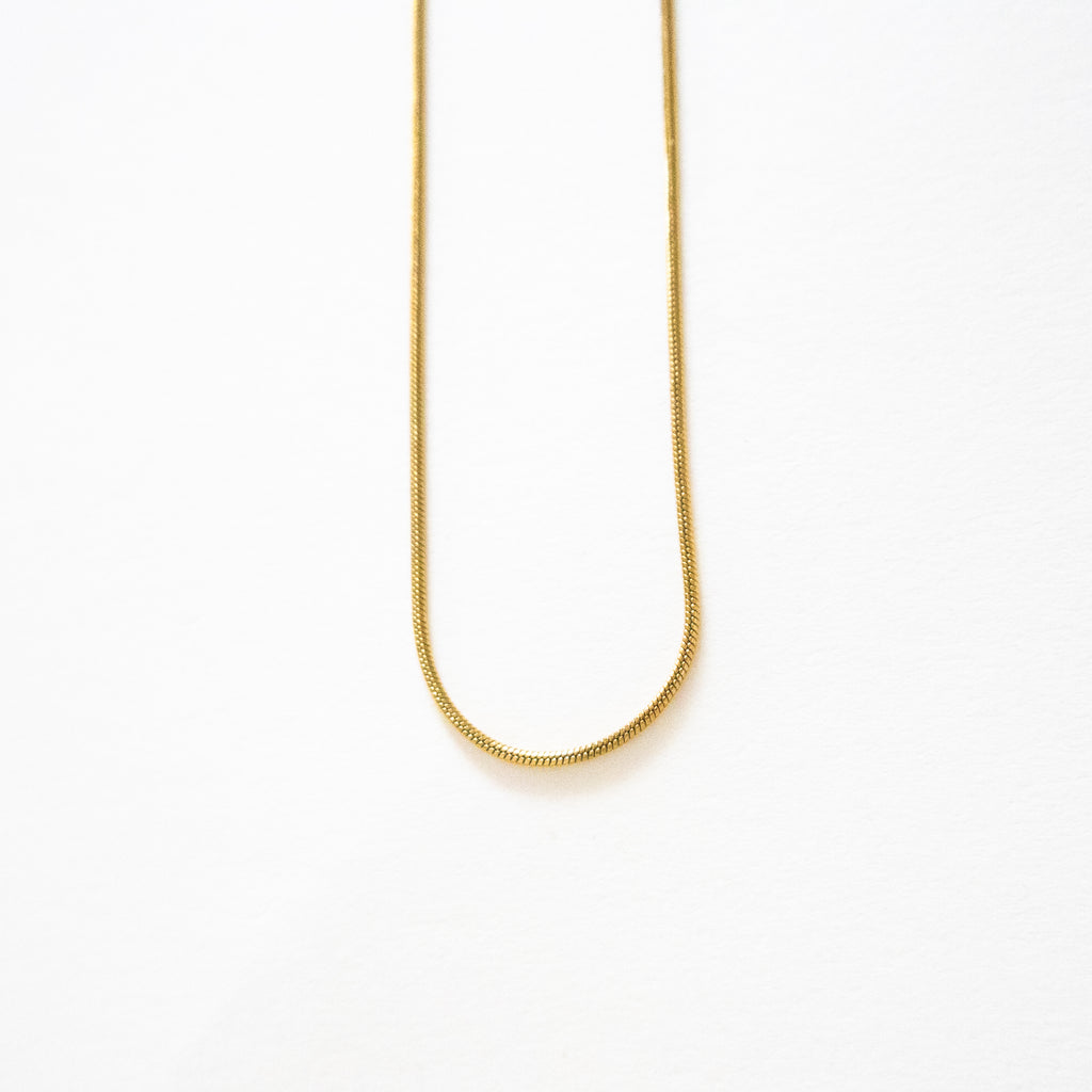 Solenne Snake Chain Necklace