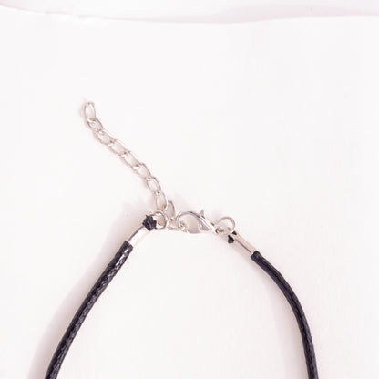 Dalmatian Jasper Heart Pendant Necklace