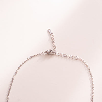 LOVE Engraved Heart Necklace