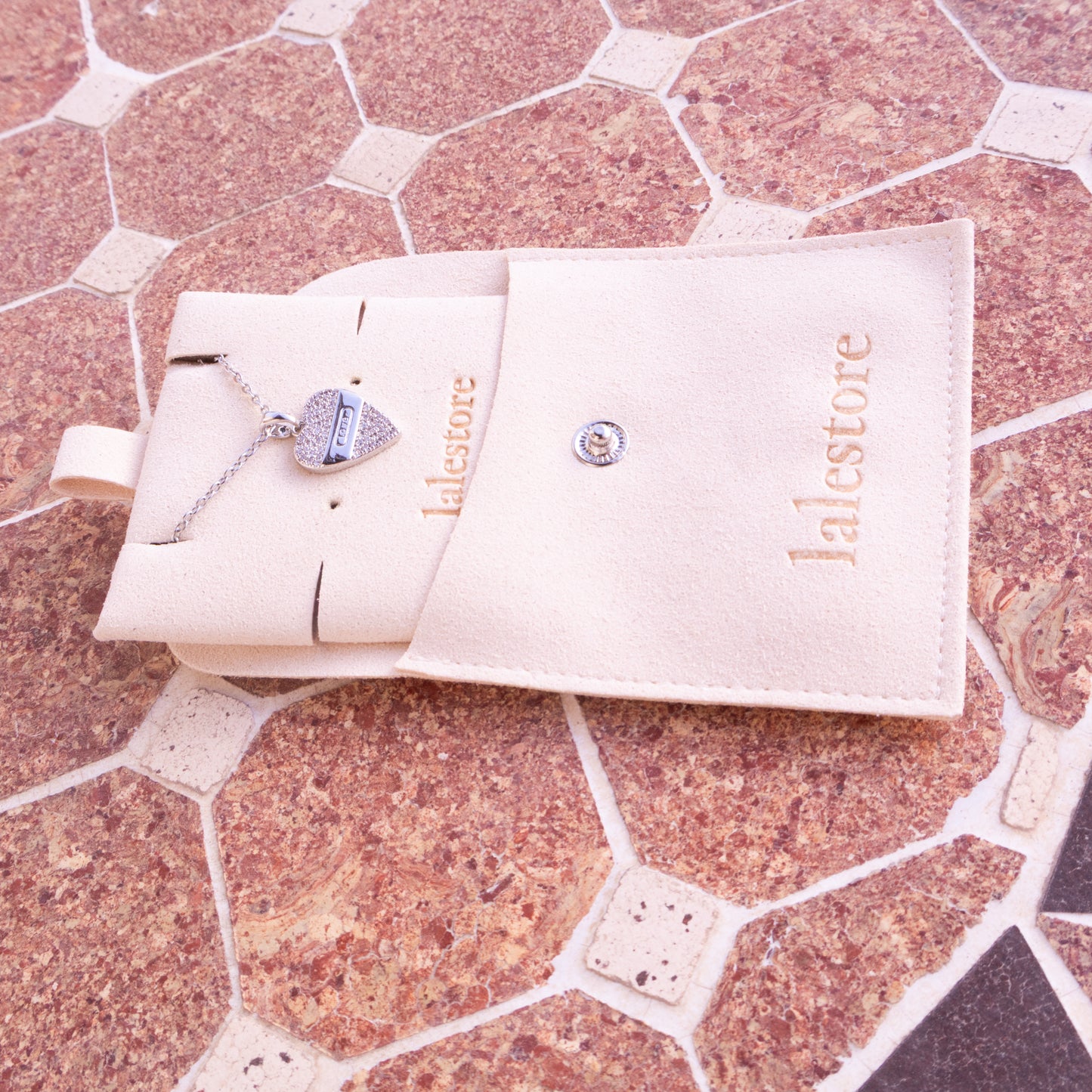 LOVE Engraved Heart Necklace