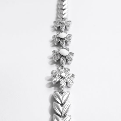 Margarida Sea Foam Daisy Bracelet