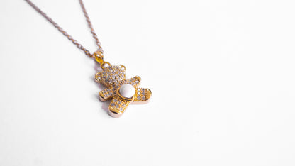 Ursinho Teddy Bear Sea Foam Necklace