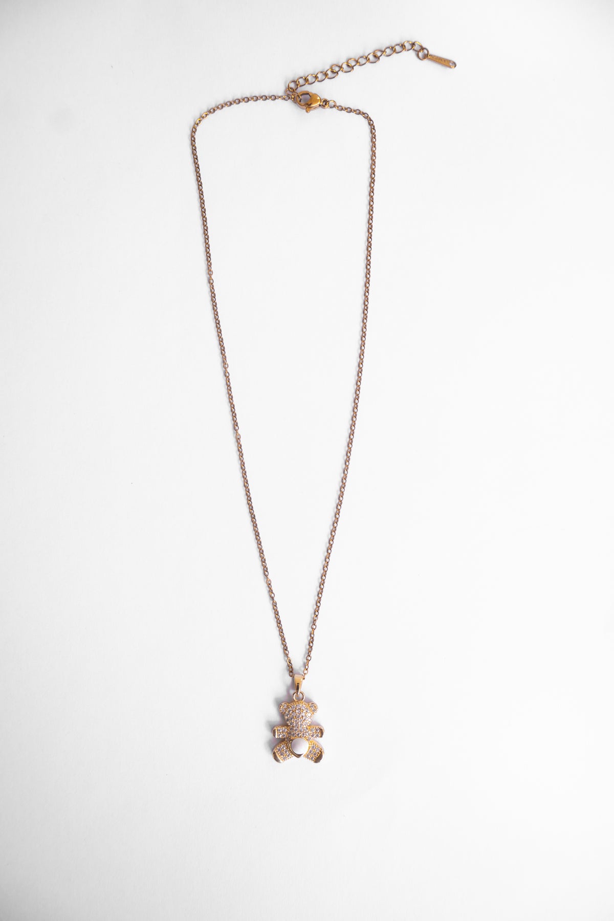 Ursinho Teddy Bear Sea Foam Necklace