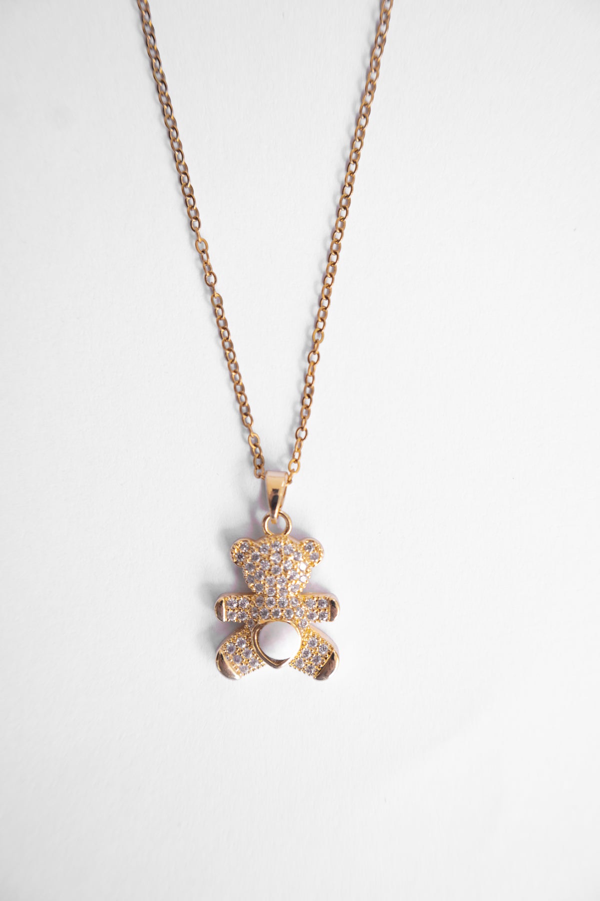 Ursinho Teddy Bear Sea Foam Necklace