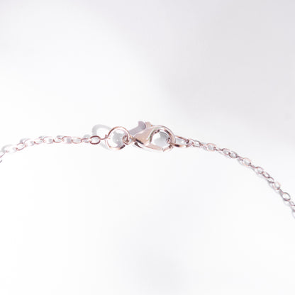 Leque Peacock Sea Foam Necklace
