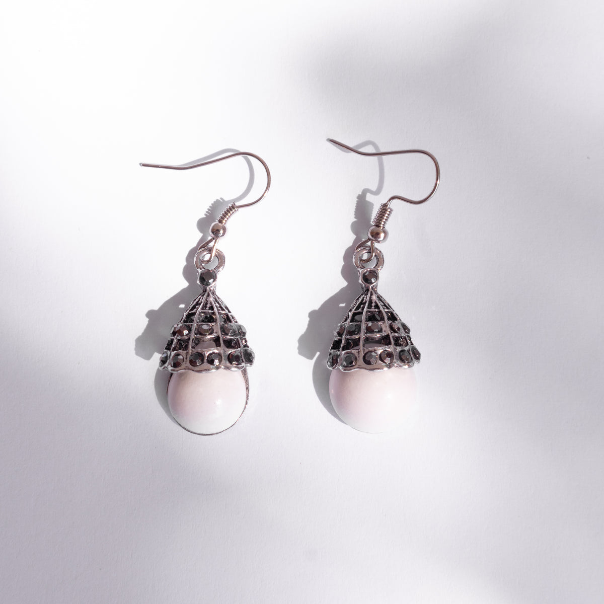 Lanterna Sea Foam Drop Earrings