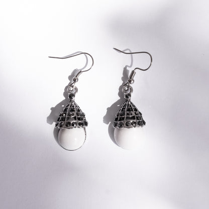 Lanterna Sea Foam Drop Earrings