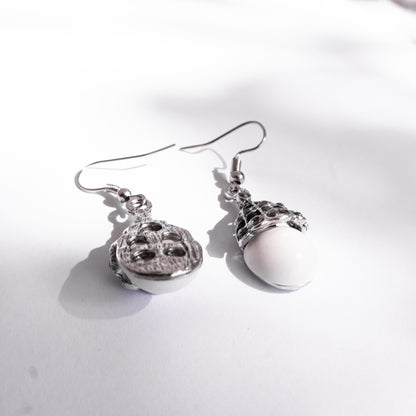 Lanterna Sea Foam Drop Earrings