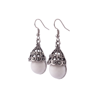 Lanterna Sea Foam Drop Earrings