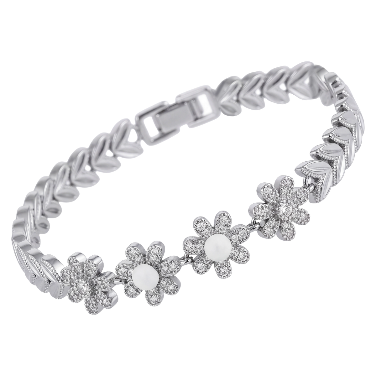 Margarida Sea Foam Daisy Bracelet